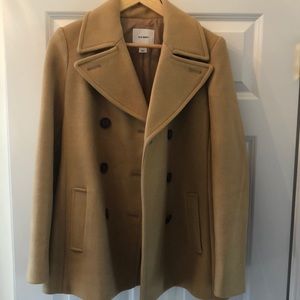 Old Navy Tan Peacoat